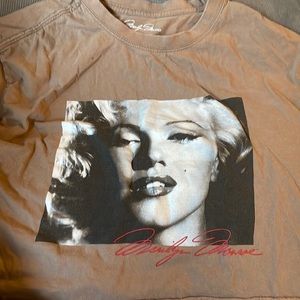 Marilyn Monroe T shirt cropped